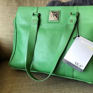 Kenneth Cole Leather Computer Tote